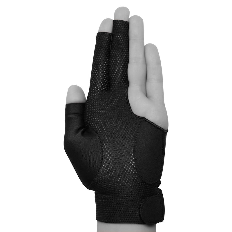 KAMUI Billiard Glove - Quickdry - for Left Hand Black X-Small - BeesActive Australia