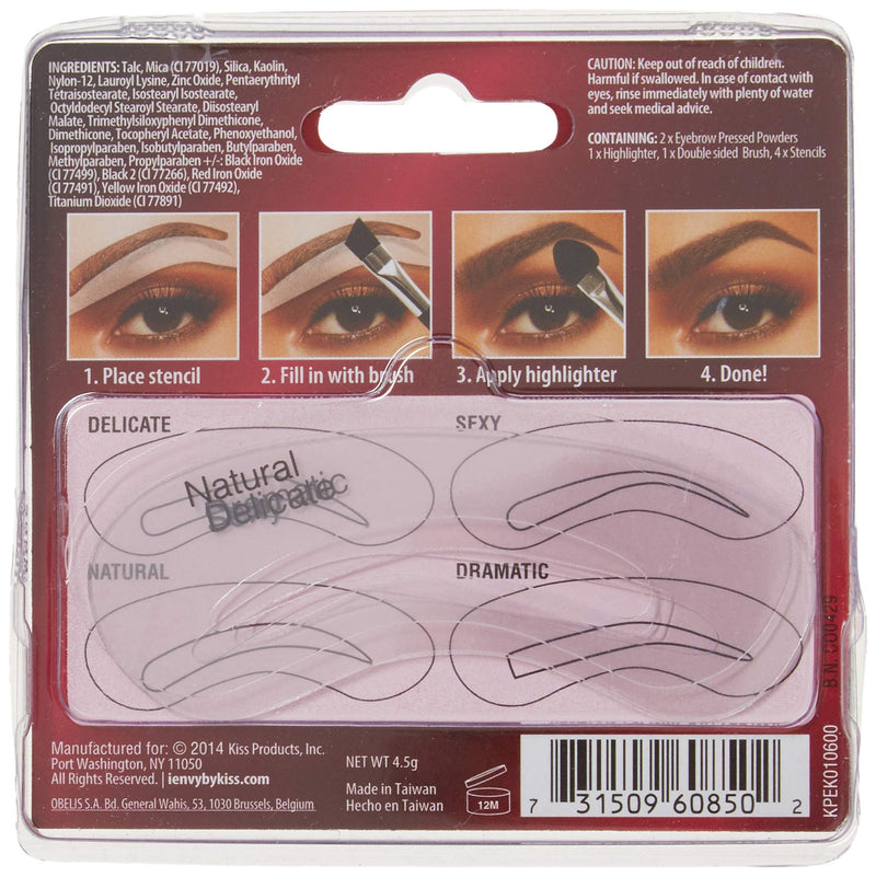 iEnvy Kiss Eyebrow 101 Makeup Kit - BeesActive Australia