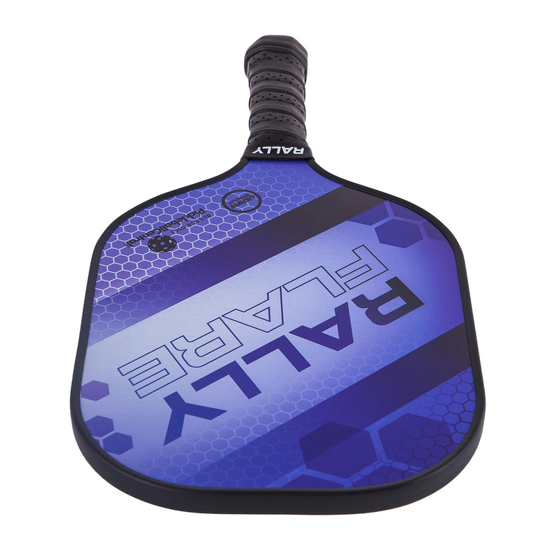 [AUSTRALIA] - Rally Flare Graphite Pickleball Paddle | Polymer Honeycomb Core, Graphite Hybrid Composite Face | Lightweight Purple 