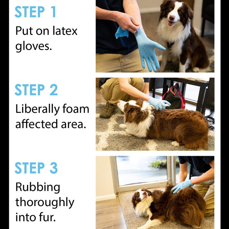 Skunk Odor Remover Head & Face Foam – Removes Skunk Odor from Pets, Carpets, Clothing and More – 7.5-Ounce - BeesActive Australia