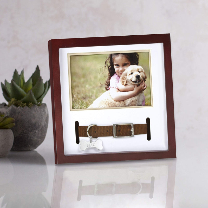 Pearhead Pet Collar Keepsake Picture Frame Espresso Collar Frame - BeesActive Australia