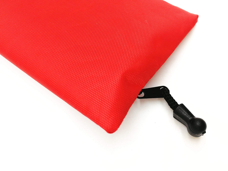 Jipemtra First Aid Bag Tote Empty Small Red First Aid Kit Bag Outdoor Travel Rescue Pouch First Responder Storage Survival Medicine Bag Pocket Container for Car Home Office Sport Outdoors Red 7.9x5.5 - BeesActive Australia