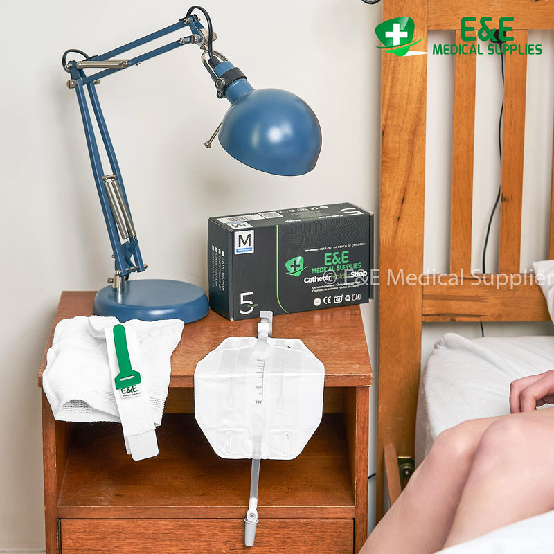 1Pc Urine Leg Bag 500ml Long Tube - Lever Tap Valve - Fabric Back – Sterile Drainage Leg Bag 1Pc Urine Leg Bag 500ml Long Tube - BeesActive Australia