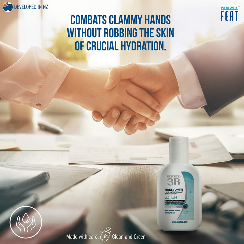 Neat Feat 3B Hand Saver Antiperspirant and Moisturizer Lotion for Hands, 1.7 Fl Oz - BeesActive Australia