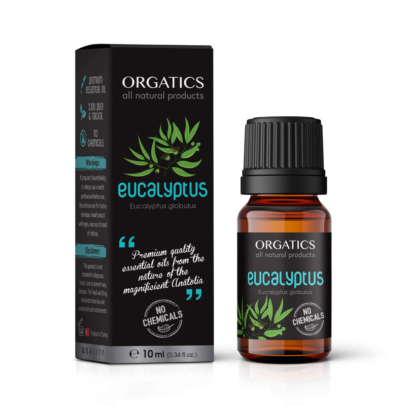 ORGATICS Eucalyptus (Eucalyptus globulus) Premium Essential Oil - BeesActive Australia