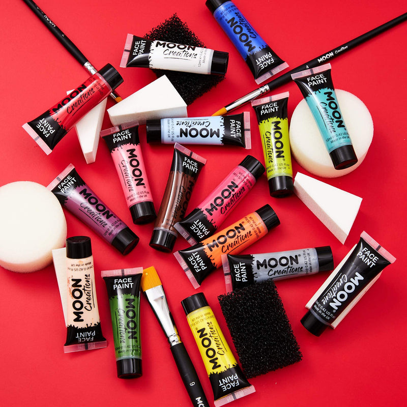 Moon Creations Face & Body Paint 0.40fl oz - Black - BeesActive Australia