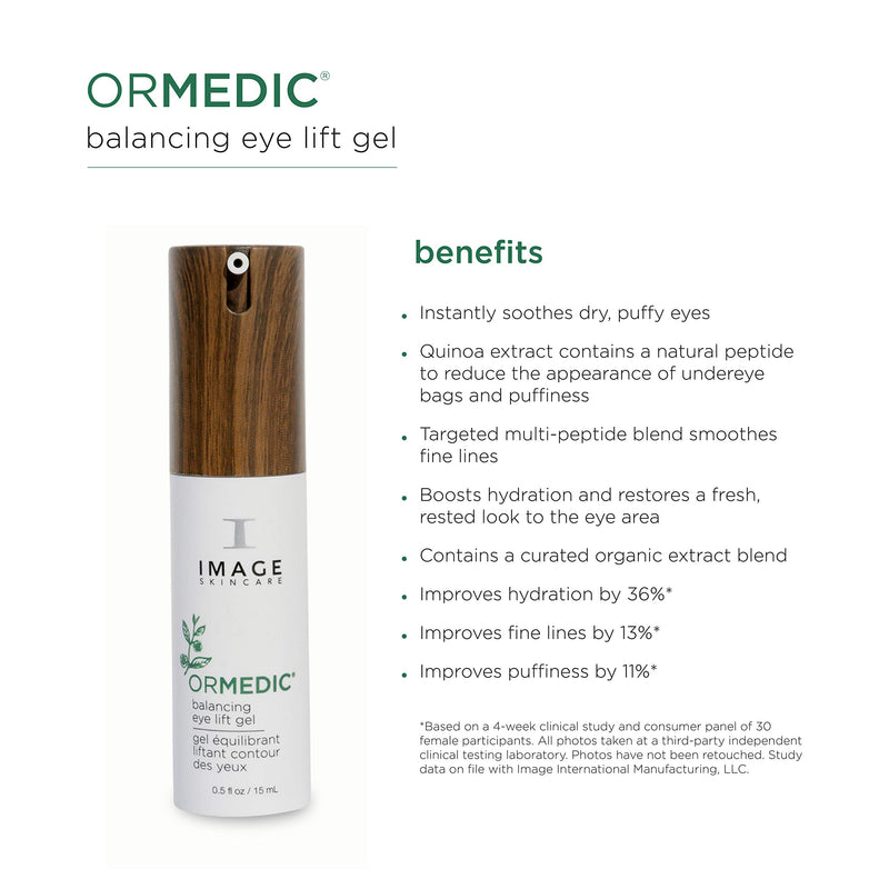 Image Skincare Ormedic Balancing Eye Lift Gel, 0.5 - BeesActive Australia