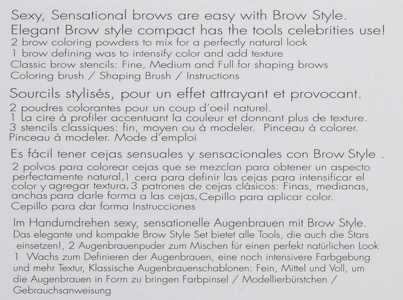 Sorme Cosmetics Natural & Age-Defying Brow Style Soft (Various Colors) Brunette - BeesActive Australia