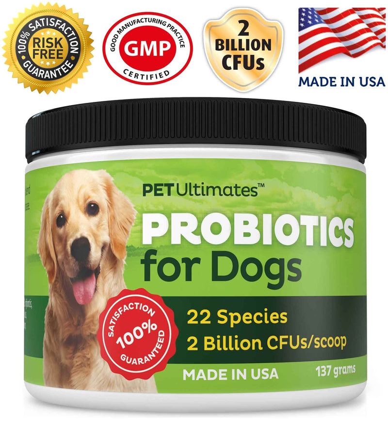 Pet Ultimates Probiotics for Dogs, 137 grams - BeesActive Australia
