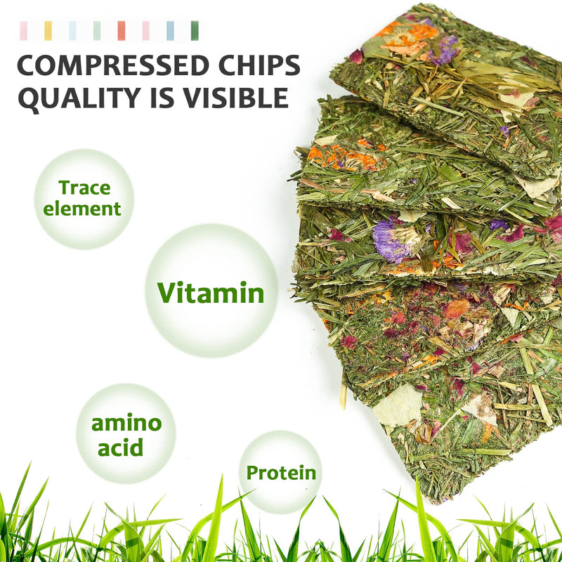 X-pet Rabbit Chew Toys, Chinchilla Treats for Dental Health, Natural Timothy Hay Chips Chew Treats,Small Animals Snacks for Rabbits, Hamsters, Bunny, Guinea Pig, Chinchillas - BeesActive Australia