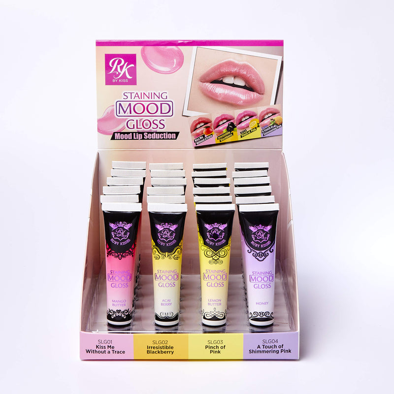 Ruby Kisses Staining Mood Lip Gloss (SLG01) (4PCS SET) 4PCS SET - BeesActive Australia