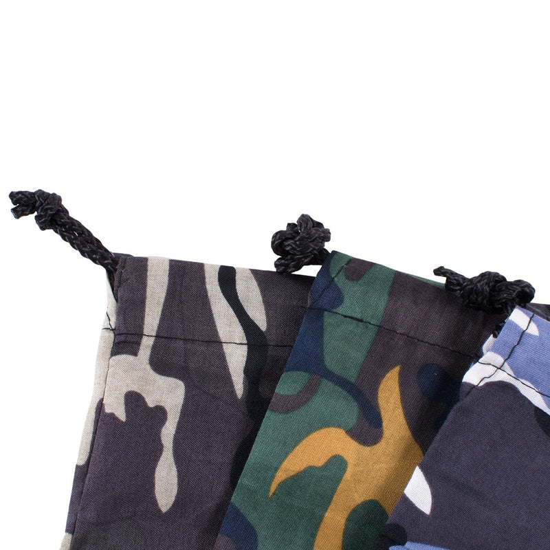 Camouflage Drawstring Travel Bags Pouch Sacks for Party Favors, Outdoor Camping Picnics, Hiking (12 Pack) - BeesActive Australia