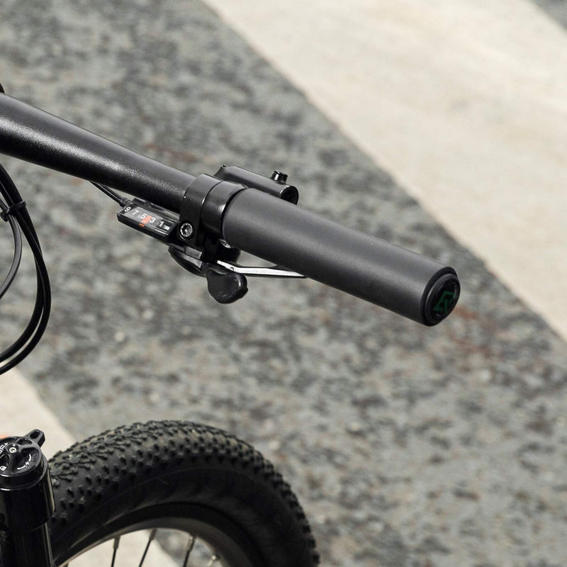 ROCKBROS Bike Handle Grips Foam Comfortable Shock Absorption Bike Handlebar Grips Suit for BMX, Mountain, MTB, Beach Cruiser, Scooter black - BeesActive Australia