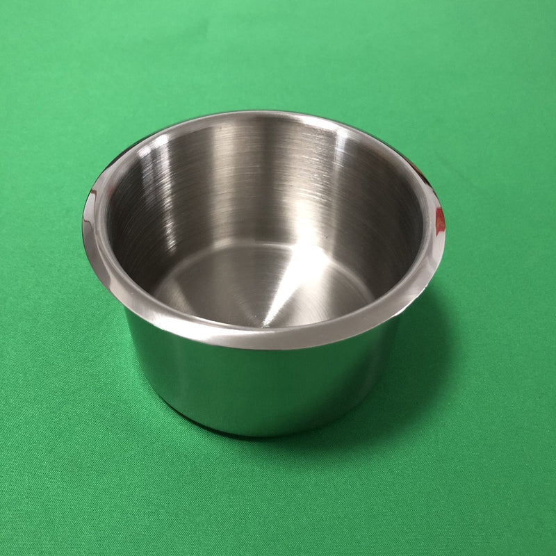 YH Poker Single Jumbo Stainless Steel Drop-in Poker Table Cup Holders, Drink Holders - BeesActive Australia