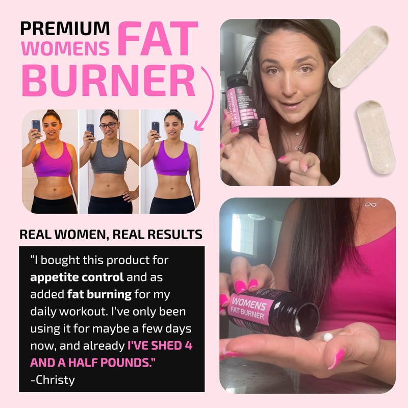 Fat Burner For Women | Weight Loss Support Supplement with Raspberry Ketones, Metabolism Booster & Appetite Suppressant | Diet Pills for Fast Energy with Keto goBHB Exogenous Ketones | 60 Capsules - BeesActive Australia