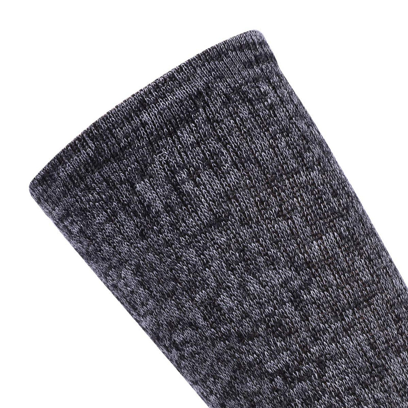 EnerWear 4 Pack Women's and Men's Merino Wool Outdoor Hiking Trail Crew Sock 9-11 Dark Purple/Black Stripe/Multi - BeesActive Australia