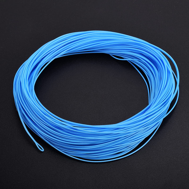 SF Fly Fishing Line Weight Forward Floating Line Welded Loop 100FT Without Spool Sky Blue-without Spool WF7F 100FT - BeesActive Australia