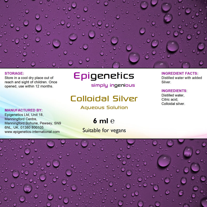 Colloidal Silver Spray 6ml | 12-16ppm in Purified Water | Compact Easy-Use Pen with Clip | UK Made Vegan Friendly Liquid - BeesActive Australia