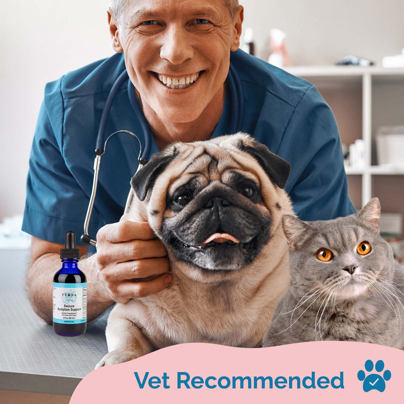 S Support by Prana Pets Naturally Relieves Seizures in Dogs and Cats | Herbal Formula Safely Aids in Reducing Anxiety, Seizures, and Helps Support Brain and Nervous System Function 1 Pack - BeesActive Australia