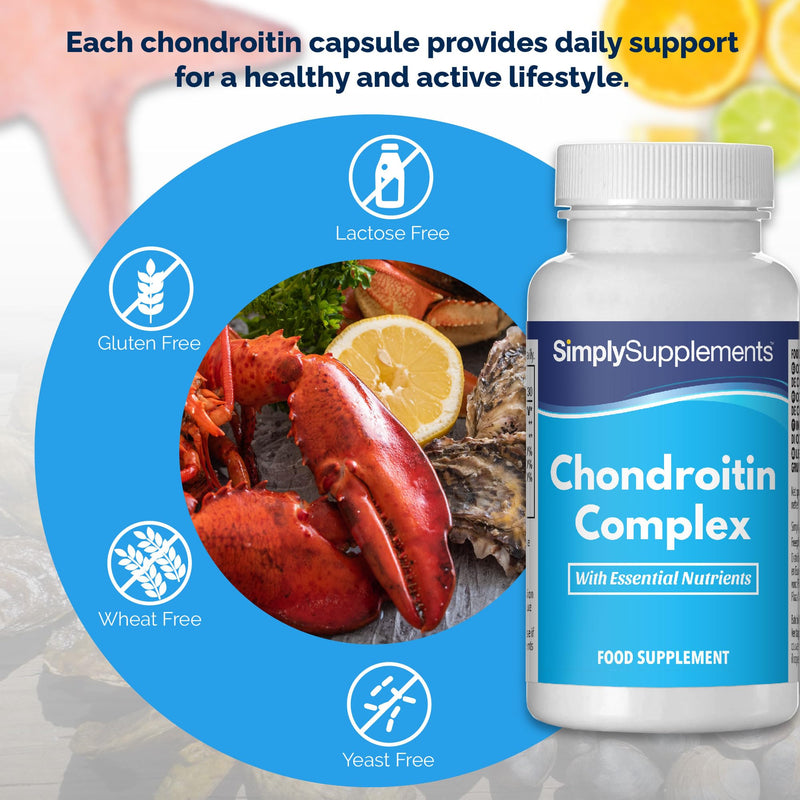 Chondroitin Complex | Premium Support for Active Lifestyles | 60 Capsules | Manufactured in The UK - BeesActive Australia