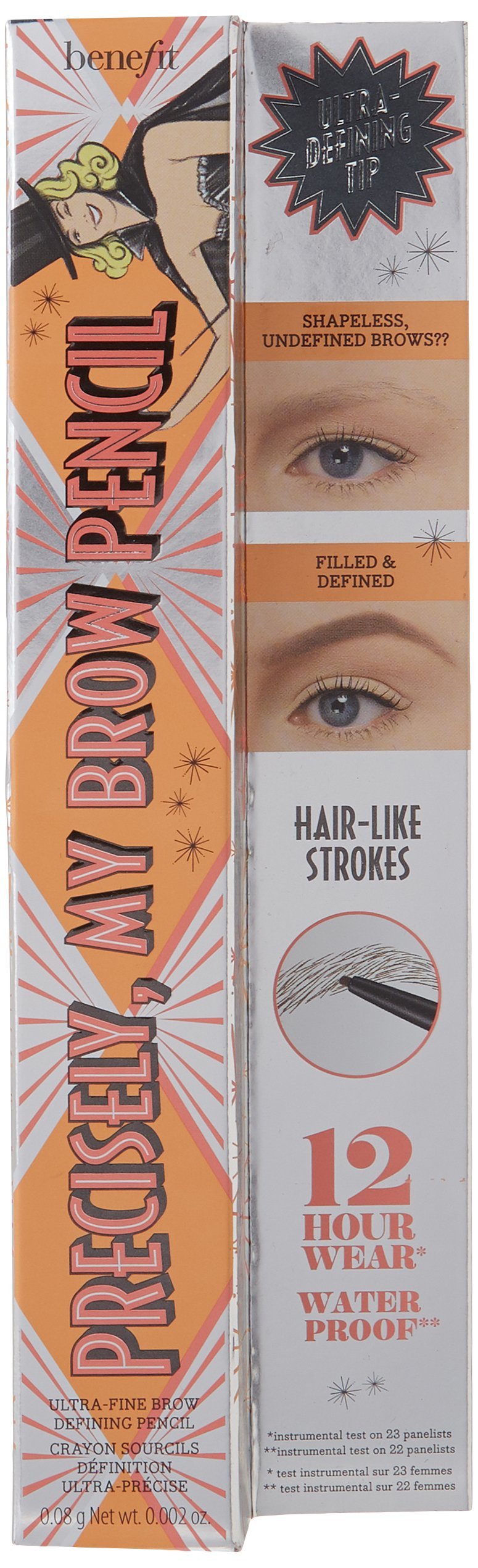 Benefit Precisely My Brow Pencil Ultra Fine Brow Defining, No. 4, Medium, 0.002 Ounce - BeesActive Australia