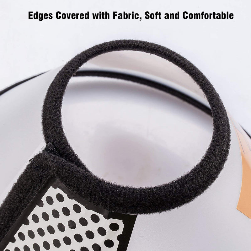Depets Adjustable Recovery Pet Cone E-Collar for Cats Puppy Rabbit, Plastic Elizabeth Protective Collar Wound Healing Practical Neck Cover S: 7.0-8.2 IN - BeesActive Australia