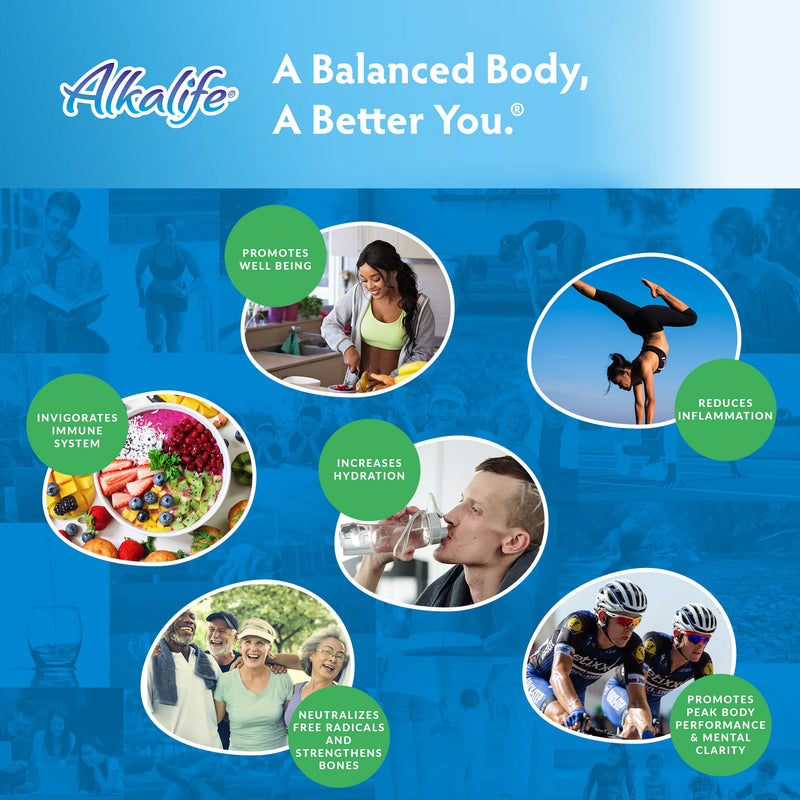 Alkalife pH Booster Drops | The First Patented Alkaline Water Booster to Neutralize Acid & Balance pH for Immune Support, Peak Performance, Detox, Overall Wellness, and Reduced Inflammation – 1.25oz - BeesActive Australia