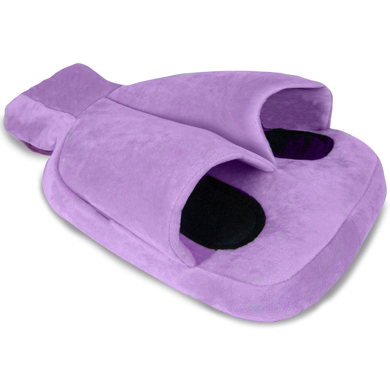 Things2KeepUWarm Heat Foot Warmer - 2L Hot Water Bottle Foot Muff - Purple Feet Warmer for Cold Toes - Non Electric Alternative - BeesActive Australia