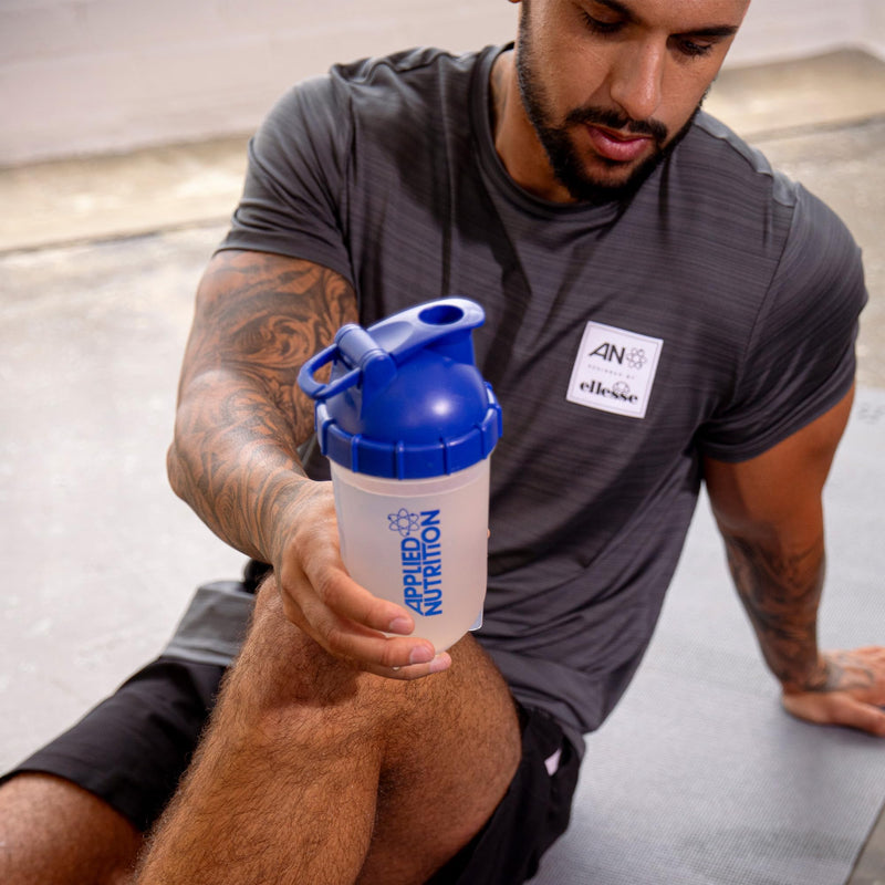 Applied Nutrition Creatine + Bullet Shaker 500ml | Creatine Monohydrate Micronized Powder with Flavour, Increases High-Intensity Physical Performance (250g - 50 Servings) (Cherry & Apple) Cherry & Apple - BeesActive Australia