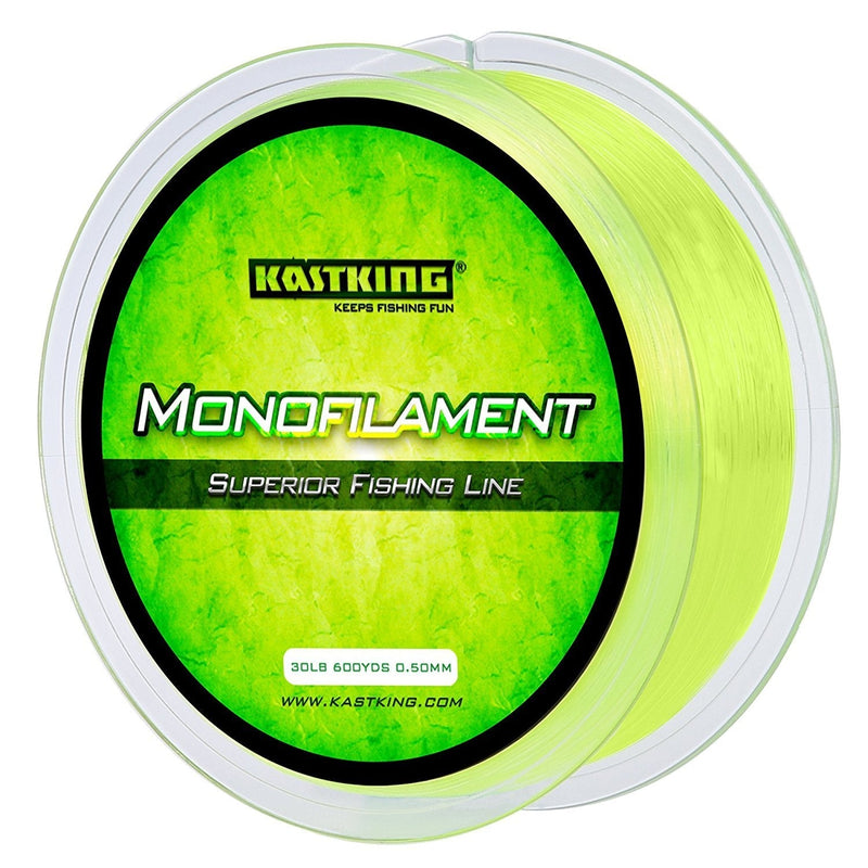 KastKing World's Premium Monofilament Fishing Line - Paralleled Roll Track - Strong and Abrasion Resistant Mono Line - Superior Nylon Material Fishing Line - 2015 ICAST Award Winning Manufacturer 300Yds/12LB Sunrise Yellow - BeesActive Australia