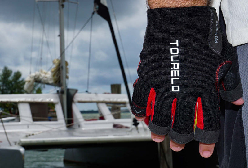 Tourelo Sailing Gloves Gen 2 Lava Red X-Small - BeesActive Australia
