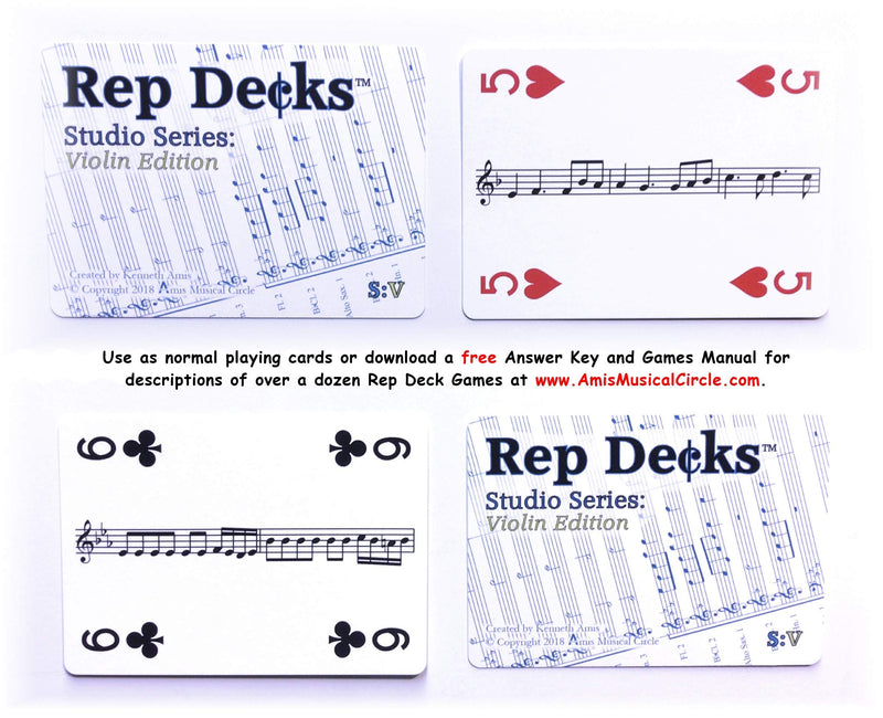 Rep Decks - Studio Series: Violin Edition - BeesActive Australia