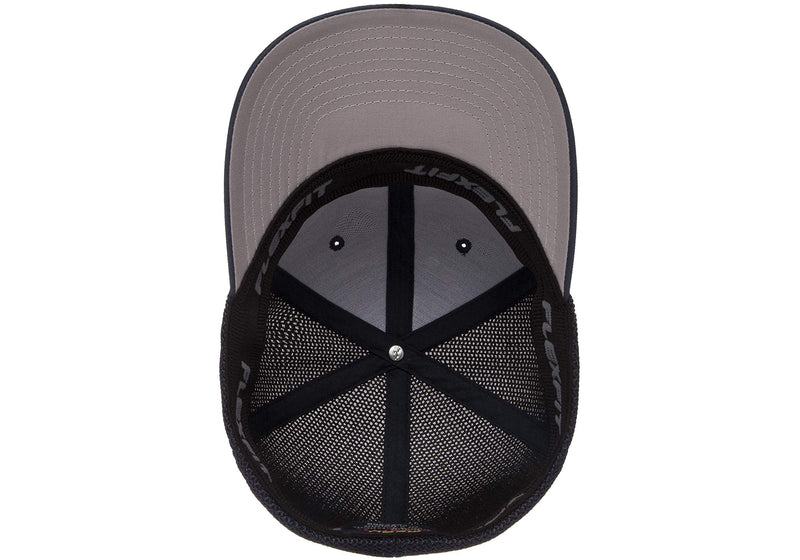 Flexfit Cotton Twill Fitted Cap One Size Navy - BeesActive Australia