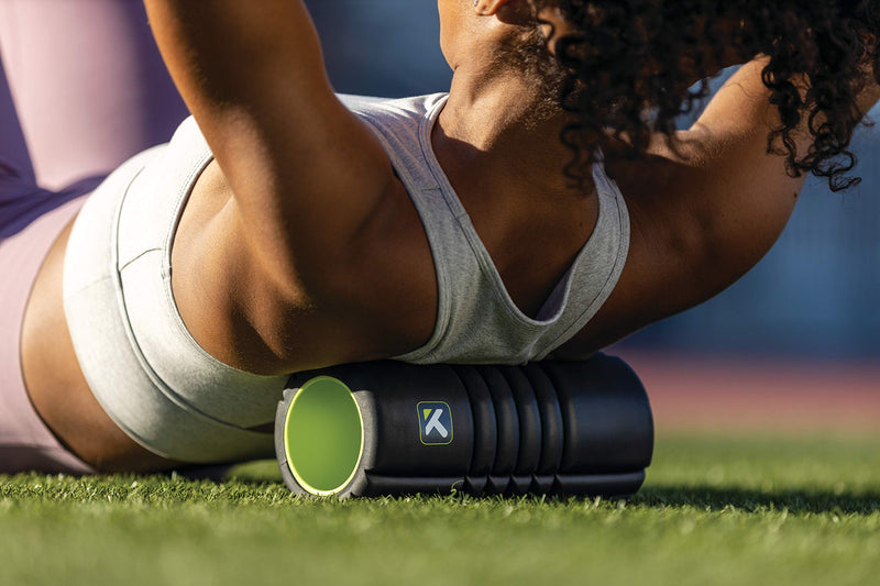 TriggerPoint GRID TRAVEL Foam Roller for Exercise, Deep Tissue Massage and Muscle Recovery (10-Inch) - BeesActive Australia