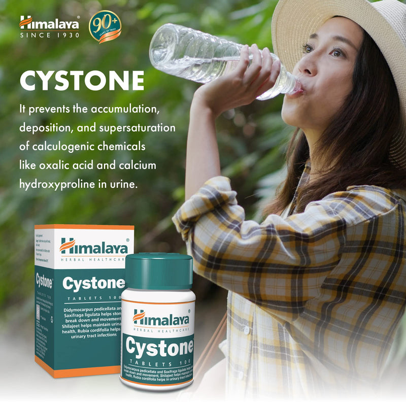 Himalaya Cystone, Urinary Tract Health, Herbal Supplement for Men and Women - for Kidney Cleanse and Support - 100 Capsules, 3 Pack - BeesActive Australia