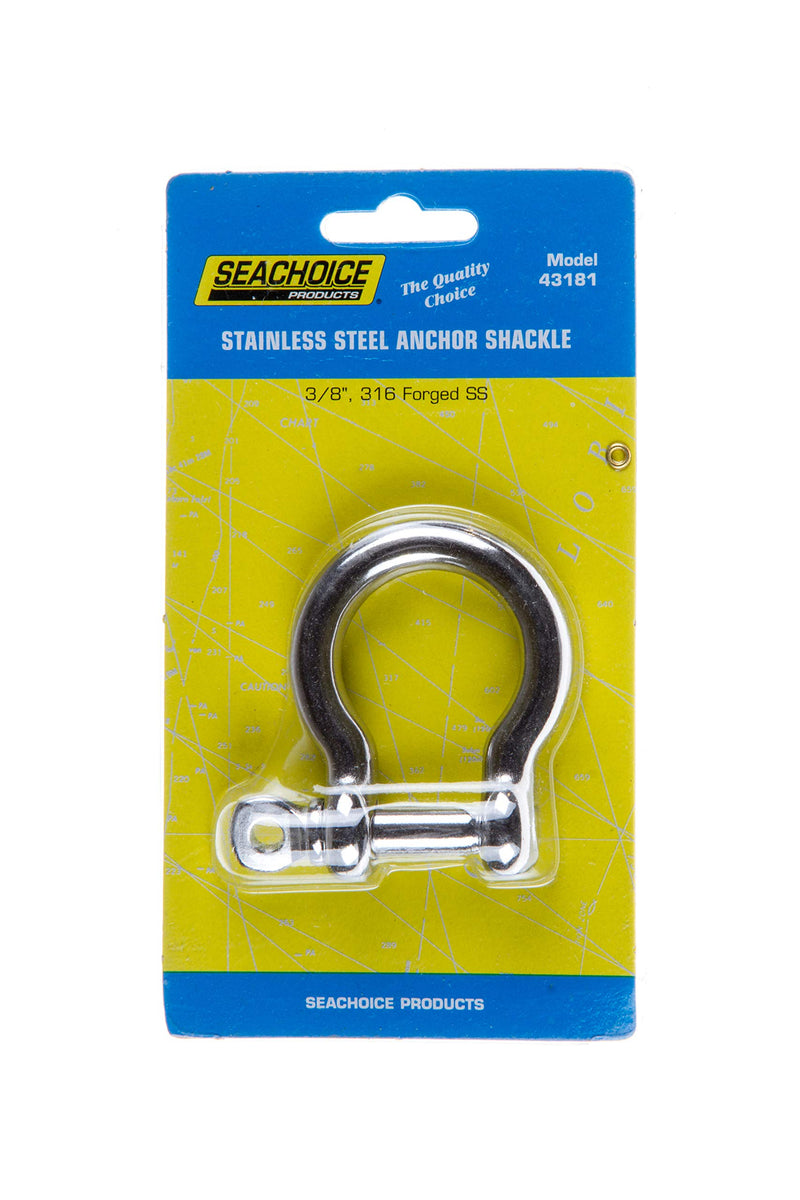 [AUSTRALIA] - SEACHOICE Stainless Steel Anchor Shackle 3/8" 43181 