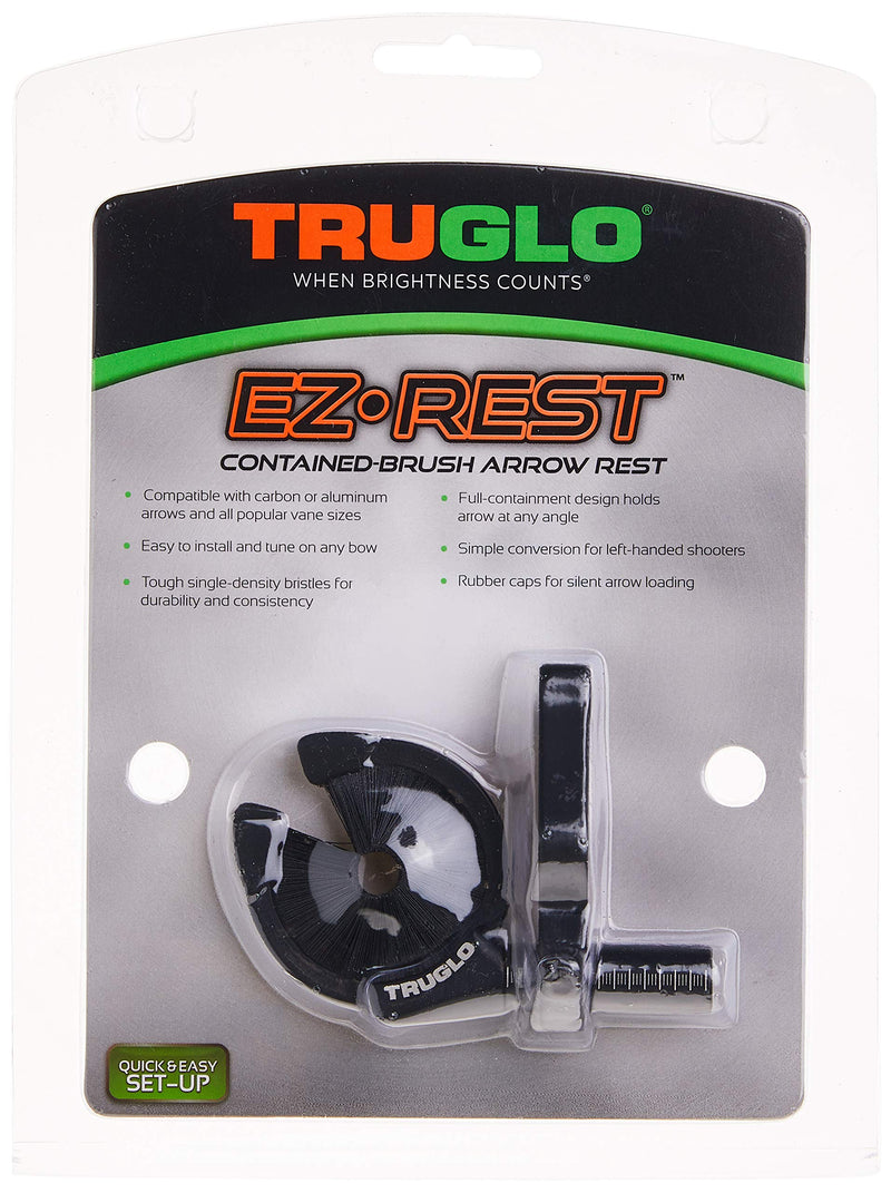 TRUGLO EZ-Rest Full Containment Brush Arrow Rest EZ-Rest Full Containment Brush Arrow Rest - BeesActive Australia