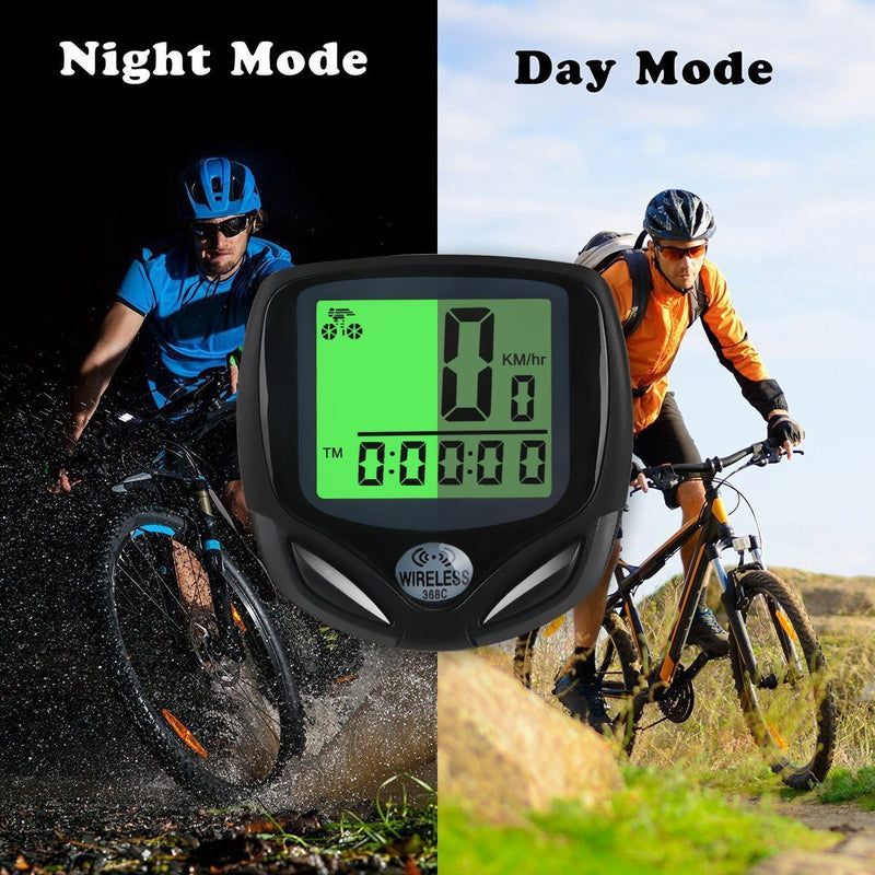 SY Bicycle Speedometer and Odometer Wireless Waterproof Cycle Bike Computer with LCD Display & Multi-Functions by YS - BeesActive Australia