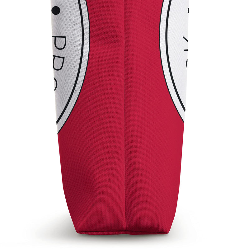 Made In Denmark Flag Red Tote Bag 16 inches - BeesActive Australia