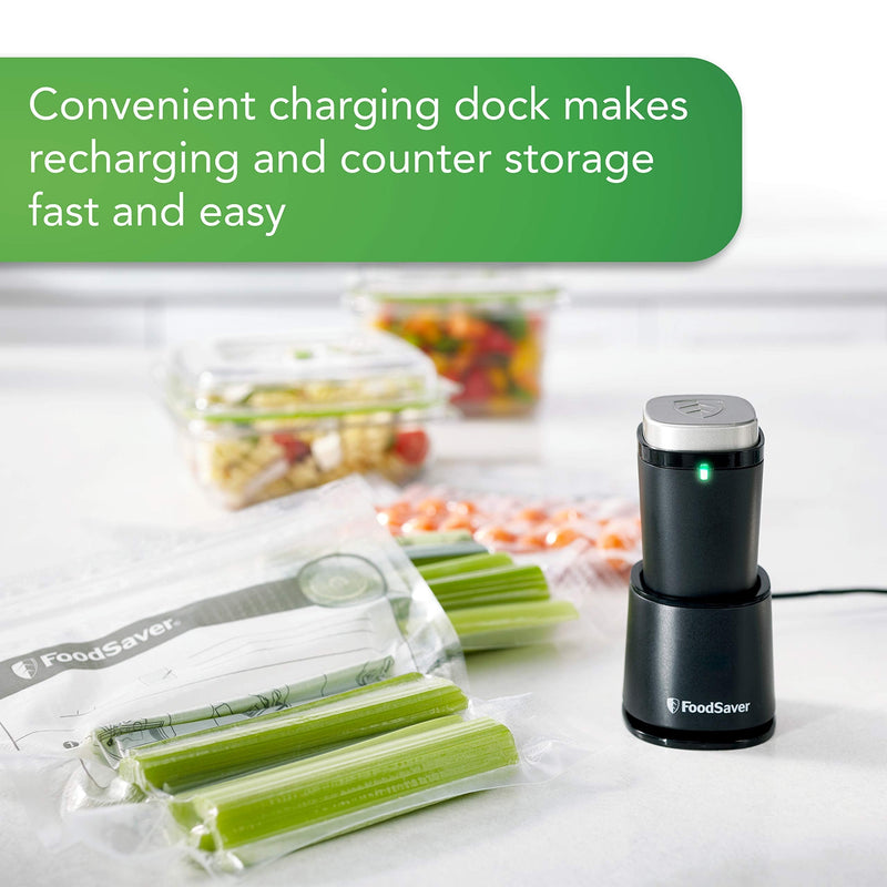 FoodSaver 31161370 Cordless Food Vacuum Sealer, Handheld - BeesActive Australia