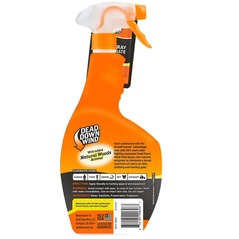 Dead Down Wind Evolve Field Spray 12oz Bottle and 3 Pac-It Refill Unscented Hunting Spray for Odor, Great for Hunting Accessories, Clothes, and Gear - BeesActive Australia
