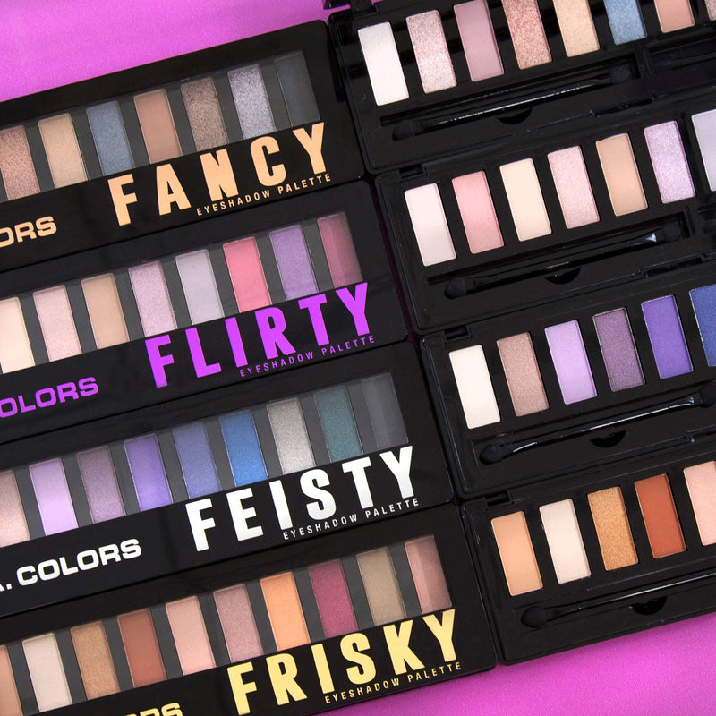 L.A. Colors Personality Eyeshadow Palettes 4 Choices!! (CES183 FRISKY) - BeesActive Australia