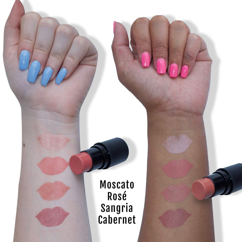 BaeBlu Organic Cheek Tint, 100% Natural Vegan Gluten-Free Cream Blush Stick, Made in USA, Rosé Rosé - BeesActive Australia