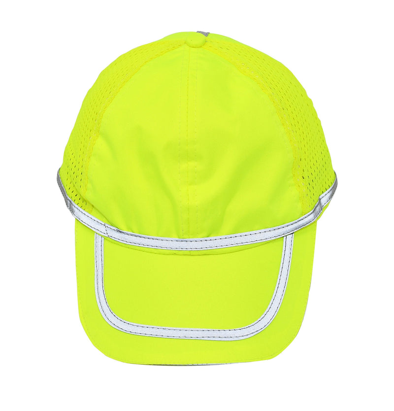 Home-X Reflective Yellow Safety Cap with Gray Piping - BeesActive Australia