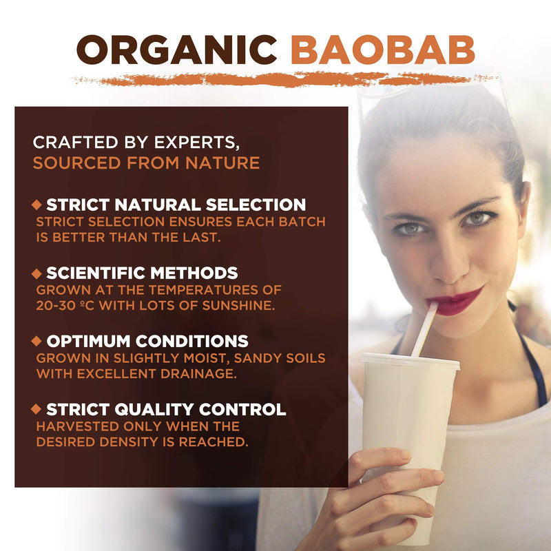 MySuperfoods Organic Baobab Powder 200g, Natural Source of Potassium 200 g (Pack of 1) - BeesActive Australia