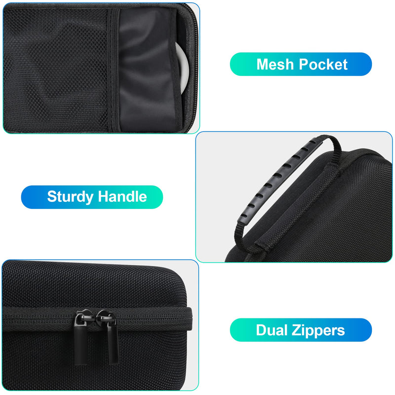 BOVKE Carrying Case for iHealth KN-550BT Track Smart Blood Pressure Monitor, iHealth Bluetooth Blood Pressure Machine Case, Black - BeesActive Australia