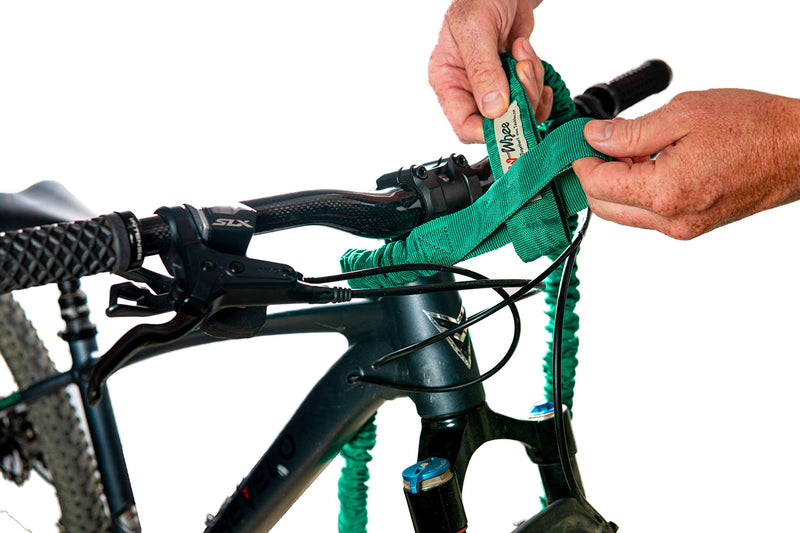 TowWhee - The Original Bike Bungee Tow Rope for Kids | MTB & Cycling Stretch Pull Strap for Riding Further with Your Child | Compatible with Any Bicycle - BeesActive Australia