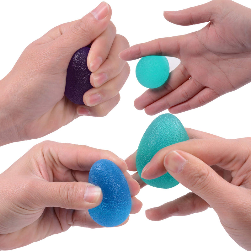 The Friendly Swede Stress Balls for Adults and Kids - Hand Grip Strength Trainer, Hand Therapy Squishy Ball, Set of 3 Finger Resistance Exercise Squeezer - BeesActive Australia