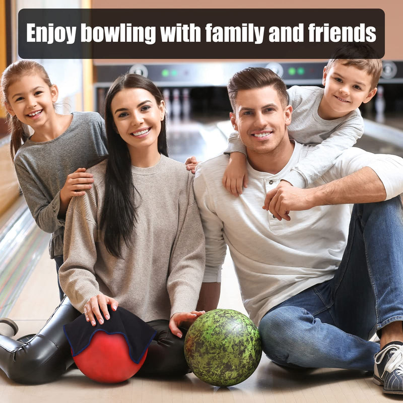 Bowing Shammy Rag Cleaning Pad Bowling Ball Towel to Wipe The Ball Microfiber Bowling Towels Bowling Ball Leather Towels, 12 x 10 Inches Black - BeesActive Australia