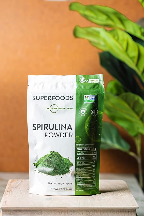 MRM Spirulina powder, 240g - BeesActive Australia